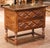 19th Century Spanish Walnut Two-Drawer Chest With Diamond-Pattern Carving For Sale In Dallas - Image 6 of 12