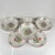 Bowl-Shaped Réverbère Model Plates with Tulip and Rose Pattern by KG Lunéville, 1980s, Set of 6 For Sale - Image 4 of 9