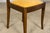 Pair of 1930s French Art Deco Mustache-Back Oak and Walnut Side Accent Chairs For Sale - Image 16 of 18