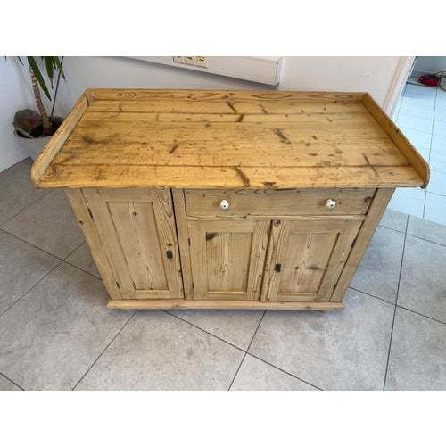 Antique Rustic Changing Table or Chest of Drawers in Wood For Sale - Image 11 of 14