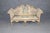 French Fantastic Needlepoint Upholstered Venetian or Italian Louis XV Style Settee For Sale - Image 3 of 13