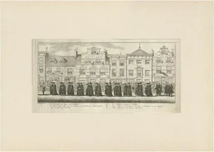 Fokke, Funeral Procession of Anna Van Hannover, 1761, Paper