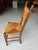 Antique Pine Farm Table With Drawer With Set of 4 - 1870s French Wicker Chairs For Sale - Image 4 of 10