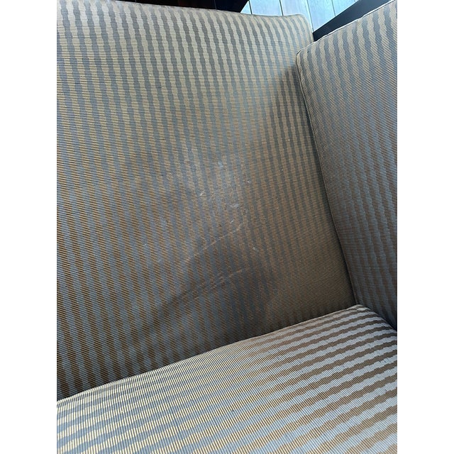 2000 - 2009 Contemporary Donghia Black and Gray Armchairs, a Pair For Sale - Image 5 of 13