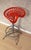 Industrial High Tractor Style Stool, 1960s For Sale - Image 3 of 7