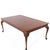 Brown Baker Furniture Stately Homes Queen Anne Walnut Expanding Dining Table With 2 Leaves For Sale - Image 8 of 8