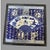 Sculpture Materials Vintage Blue & White Chinoiserie Porcelain Mosaic Wall Hanging Tile Plaque For Sale - Image 7 of 7