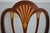 1990s Set of 6 Baker Inlaid Mahogany Norfolk Hepplewhite Dining Room Chairs For Sale - Image 5 of 18