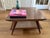 Wood Imperial Furniture Mid-Century Modern Walnut Coffee Table With Woven Cane Shelf For Sale - Image 7 of 14