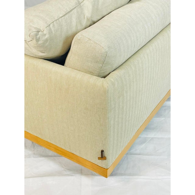 3 Seater Sofa Made in Italy by Antonello Mosca for Giorgetti, Italian Modern For Sale - Image 12 of 18