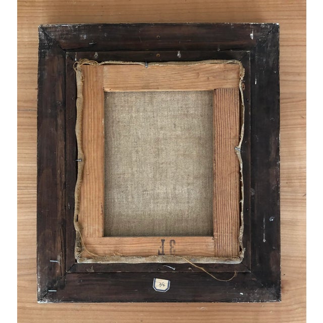 Lucien Moretti, Fillette aux boucles rousse, Oil on Canvas, Framed For Sale - Image 8 of 10