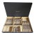 Christofle "Malmaison" Silver Plated Flatware in New Box, Set of 49 For Sale