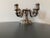 Victorian 19th Century German Silver Rococo 4-Arm Candelabra For Sale - Image 3 of 12