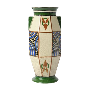 Belgian Art Deco Vase from August Mouzin & Cie, 1920s