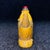 1960s Vintage Chinese Carved Fish Shaped Snuff Bottle With Red Stopper, Chinoiserie Collectible For Sale - Image 5 of 9
