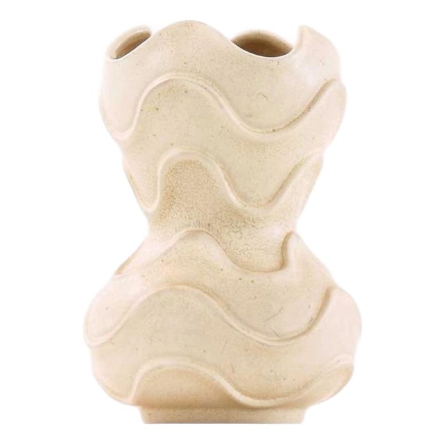 Ceramic Vase by Ewald Dahlskog for Bobergs Fajansfabrik, 1930s For Sale