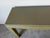 Vintage 1970s Organic Modern Harrison Van Horn Style Lacquered Grasscloth Console Table For Sale - Image 4 of 12