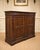 Wood Regency Low Sideboard with Plinth in Oak Herringbone Top For Sale - Image 7 of 9