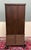 Antique English Jacobean Bookcase Cabinet Double Door Glass Drawers Oak c.1930s For Sale - Image 18 of 18