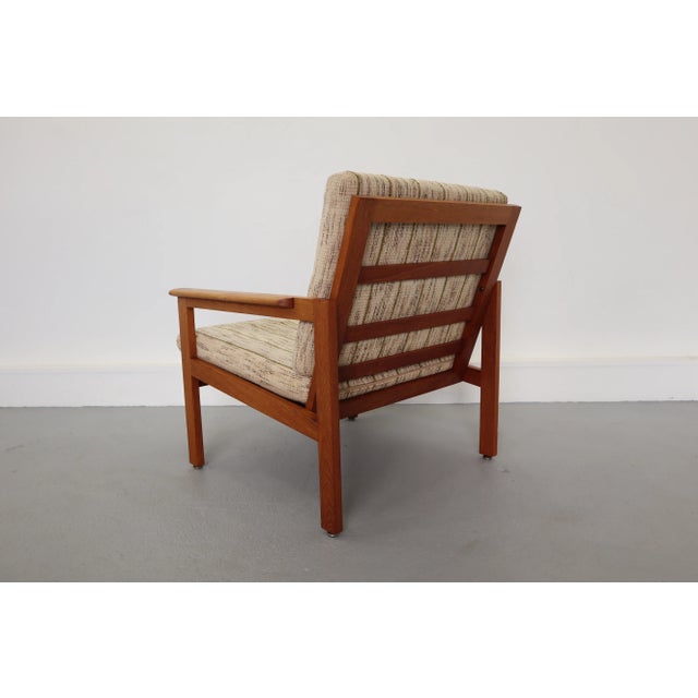 Armchair by I. Wikkelso for Niels Eilersen, Denmark, 1960s For Sale - Image 10 of 15