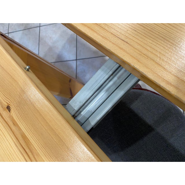 Vintage Extensible Dining Table, 1970, Set of 3 For Sale - Image 15 of 18