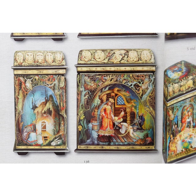 Russian Lacquer Miniatures For Sale In Tampa - Image 6 of 7