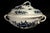 Late 18th Century First Period Worcester Porcelain Soup Tureen, Cover and Stand, Pine Cone Pattern, Blue and White For Sale - Image 13 of 16