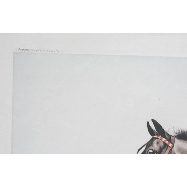 Early 20th Century Francisque Rebour Horse Race Steeplechasing Etching For Sale - Image 4 of 5