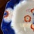 Farmhouse Antique Gaudy Welsh Crescent Pinwheel Flow Blue Large Platter, Circa 1840s For Sale - Image 3 of 12