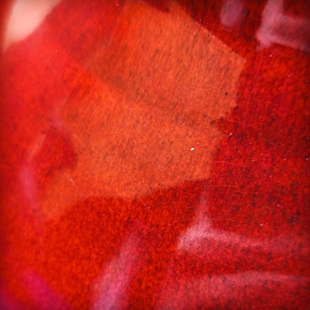 Large French Oxblood Ceramic Pitcher by Max Idlas, 1960s For Sale - Image 6 of 14