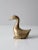 Mid-Century Brass Goose Figurine For Sale - Image 11 of 11