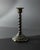 Vintage Victorian Style Silver-Plated Twisted Candleholder, England, 1940s For Sale - Image 9 of 11