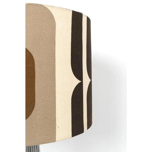 Textile Space Age Table Lamp from Kinkeldey For Sale - Image 7 of 10