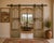 Layers of beautifully worn original paint give this Antique Indian Painted Teakwood Door an unmistakable sense of history...