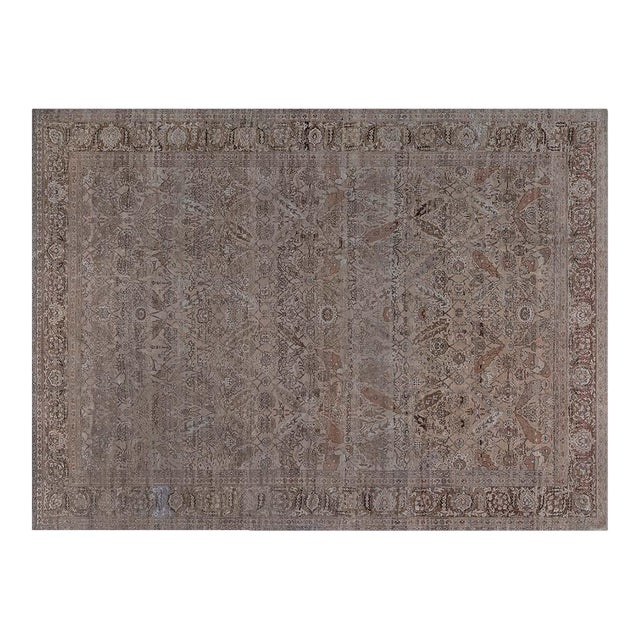 1920s Turkish Hereke Rug For Sale