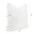 Pillow 24 x 24 Shar Pei White - Down Alternative Insert For Sale - Image 10 of 11