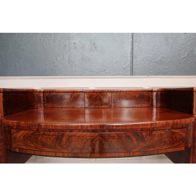 Wood English Mahogany Regency Sideboard, 19th Century For Sale - Image 7 of 18
