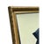 Vintage Geometric Framed Study Painting For Sale - Image 10 of 10