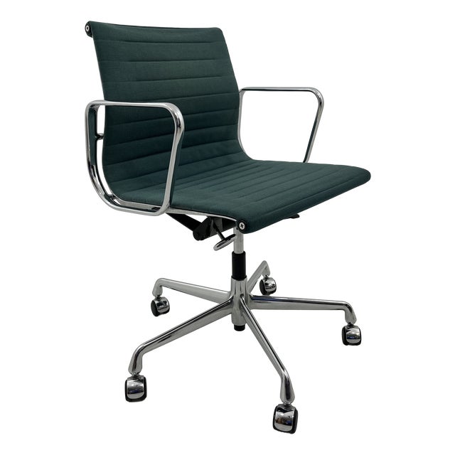 Black Hopsak Fabric Ea-117 Office Chair by Charles Eames for Vitra, 2000s For Sale