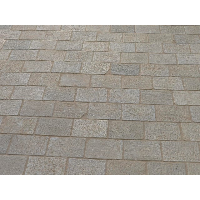 Antique Rustic Salvaged Reclaimed Ancient Cladding Natural Stone Tile Flooring - 710 Piece Set For Sale - Image 10 of 12