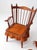 Mid Century Colonial Revival Spring Rocking Chair For Sale - Image 4 of 15