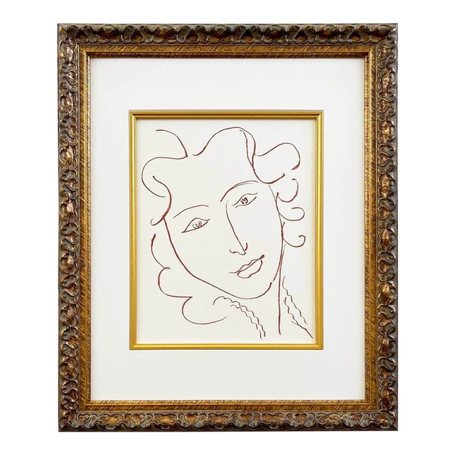 1970s Henri Matisse Florilege Des Amours 71 Framed For Sale