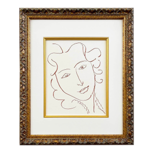 1970s Henri Matisse Florilege Des Amours 71 Framed