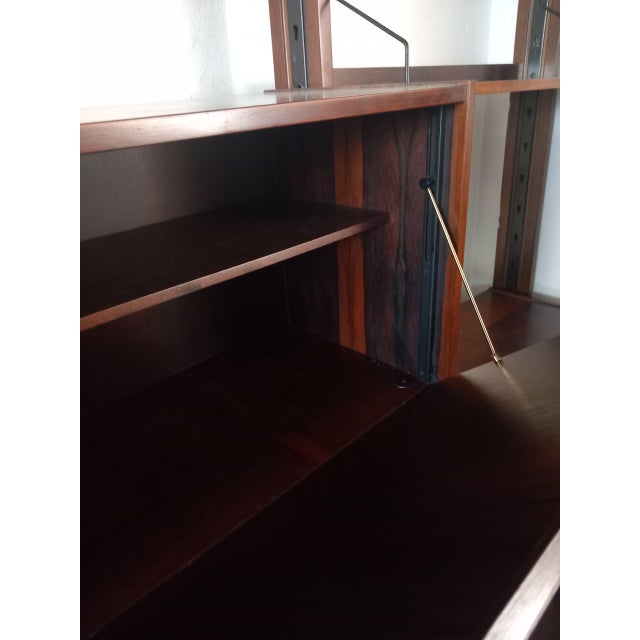 Mid-Century Modern Italian Wall Bookcase by Industria Mobili Barovero, 1960s For Sale - Image 3 of 7