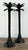 Late 20th Century Vintage Monumental Palm Tree Candlesticks - A Pair For Sale - Image 5 of 12