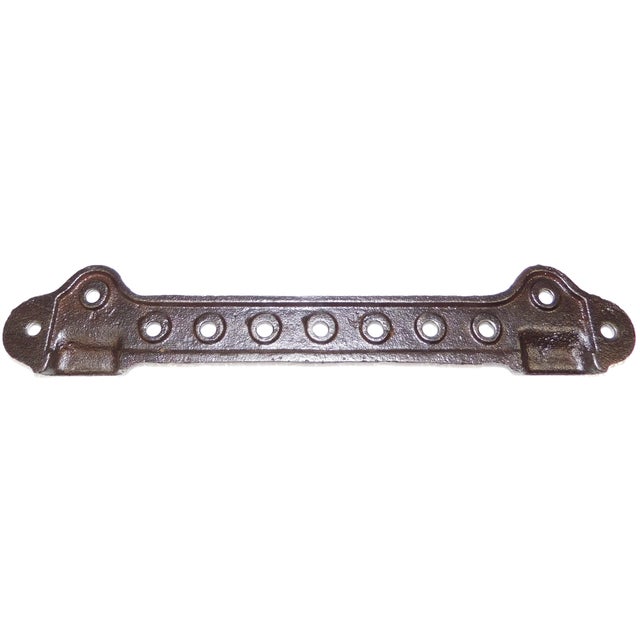 Metal Restored Vintage "Standard" L Cast Iron Sink Wall Bracket For Sale - Image 7 of 7