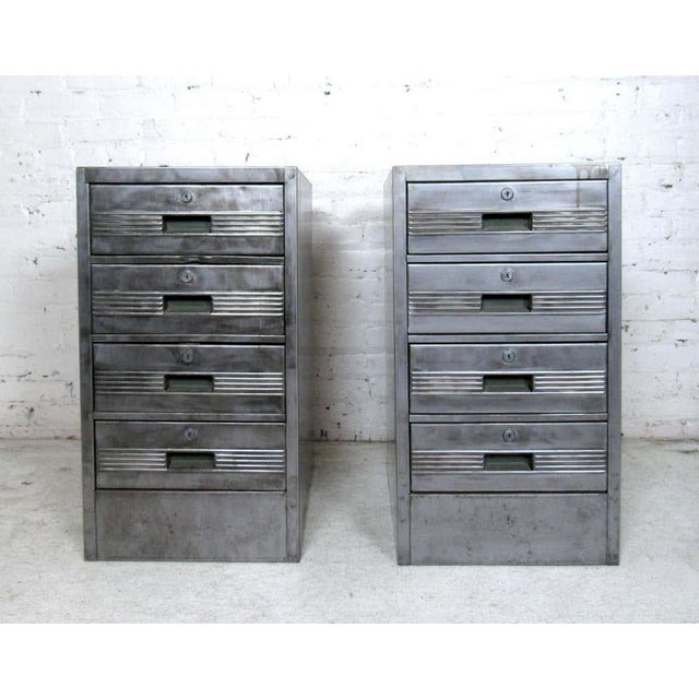 Vintage Industrial Metal Chairish