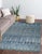 Timeless Marrakech Blue Hand-Knotted Wool Rug, Country of Origin: Pakistan. This striking piece offers a sophisticated...