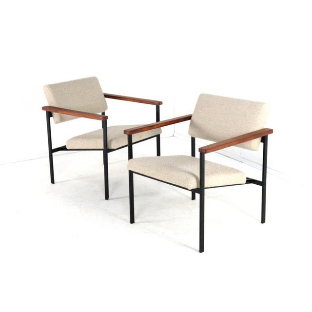 Contemporary Vintage Upholstered Eindhoven Chair For Sale - Image 3 of 13