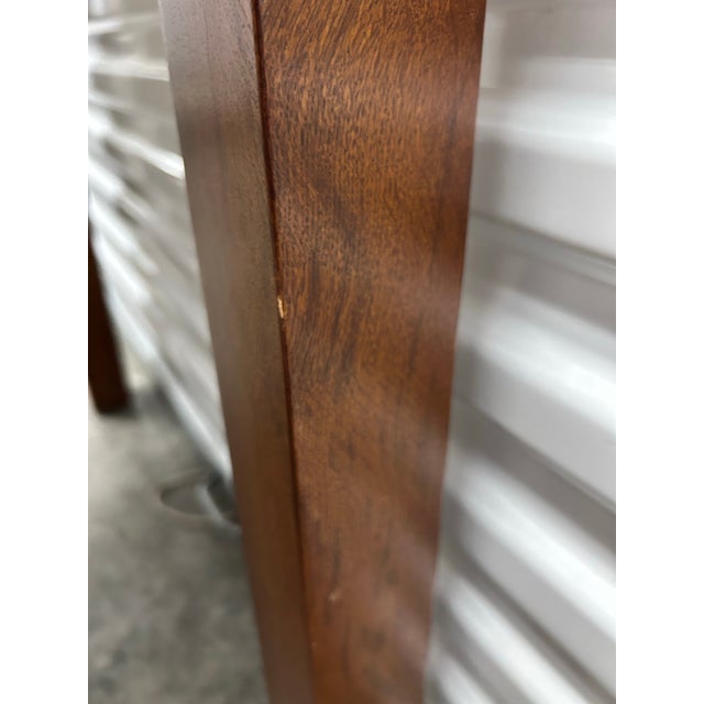 Vintage Parsons Style Needlepoint Backgammon Game Table For Sale In Philadelphia - Image 6 of 12